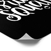 Weddenschap Gift Bride Squad Poster (Hoek)