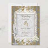 Weddenschap Gold White — Antiek graan Kaart (Voorkant)