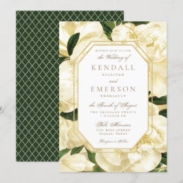 Weddenschap *Golden Blooms* Kaart