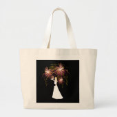 Weddenschap Grote Tote Bag (Voorkant)