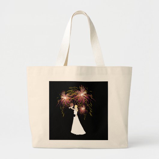Weddenschap Grote Tote Bag (Voorkant)