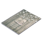 Weddenschap Guestbook Wood Chic Mason Jar String L Notitieboek (Linkerzijde)