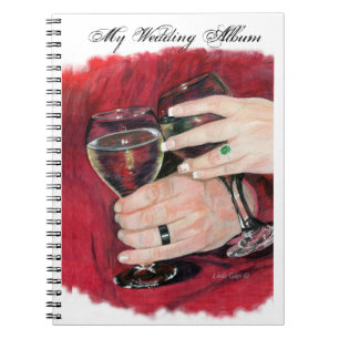 Weddenschap Hands Photo Album Notitieboek
