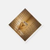 Weddenschap Hart Shadow op Bijbel Servet (Hoek)