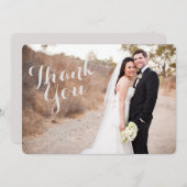 Weddenschap Hartelijk dank Bedankkaart (Voorkant / Achterkant)