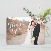 Weddenschap Hartelijk dank Bedankkaart (Staand voorkant)