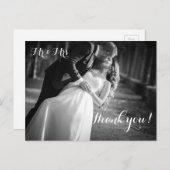 Weddenschap Hartelijk dank Briefkaart (Voorkant / Achterkant)