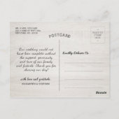 Weddenschap Hartelijk dank voor Champagne Glasses Briefkaart (Achterkant)