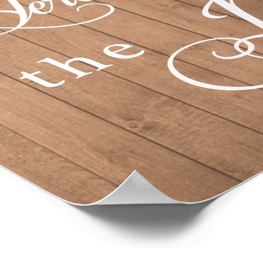 Weddenschap - Hier komt de Bride Poster (Hoek)