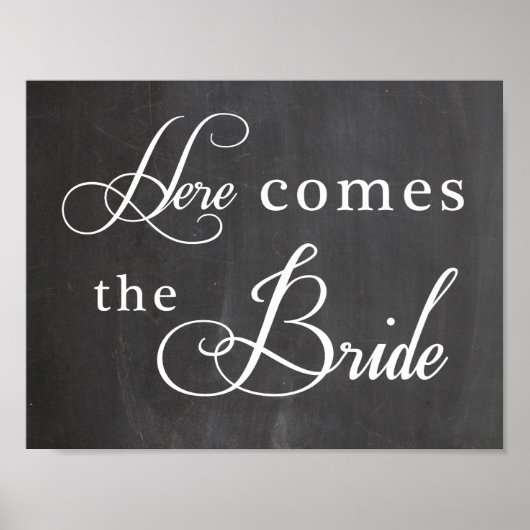 Weddenschap - Hier komt de Bride Poster (Voorkant)