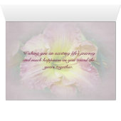 Weddenschap - Ik wens u plezier (Binenzijde Horizontaal (Onderkant))