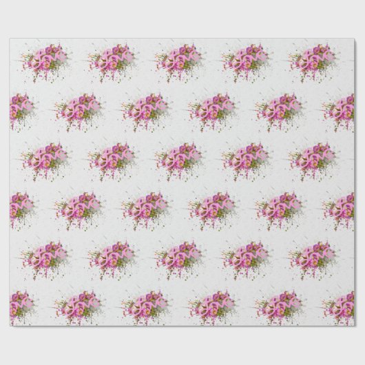 Weddenschap in het Lijst Splash Cadeaupapier (Vlak)