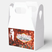 Weddenschap in Las Vegas Favor Box Bedankdoosjes (Geopend)