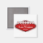 Weddenschap in Las Vegas Magnet Magneet (Voorkant / Achterkant)