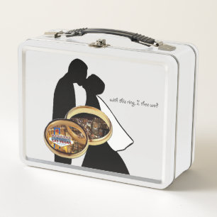Weddenschap in Las Vegas Metal Lunchbox