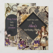 Weddenschap in Wonderland Kaart (Voorkant / Achterkant)