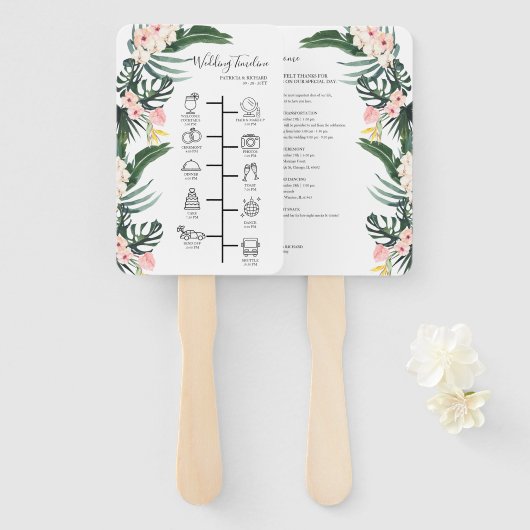 Weddenschap internetcocktail - Icon Weddenschap We Handwaaier (Voorkant en achterkant)