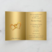 Weddenschap Invitation Gold (Binnen)