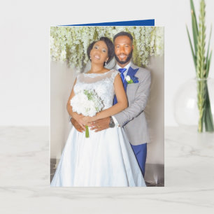 Weddenschap Jubileum Foto Kaart