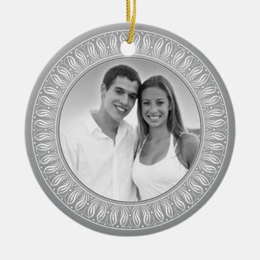 Weddenschap Jubileum Memento of Gift Keramisch Ornament (Voorkant)