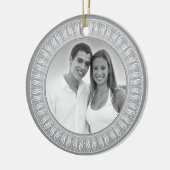 Weddenschap Jubileum Memento of Gift Keramisch Ornament (Links)