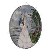 Weddenschap/Jubileum ProfilesInk Dart Board Dartbord (Voorkant Links)