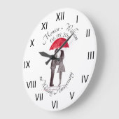 Weddenschap Jubileum Romeinse nummers Grote Klok (Hoek)