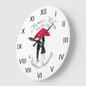 Weddenschap Jubileum Romeinse nummers Lar Grote Klok (Hoek)