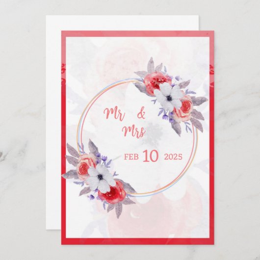 Weddenschap Kaart (Voorkant / Achterkant)