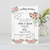 Weddenschap Kaart (Staand voorkant)