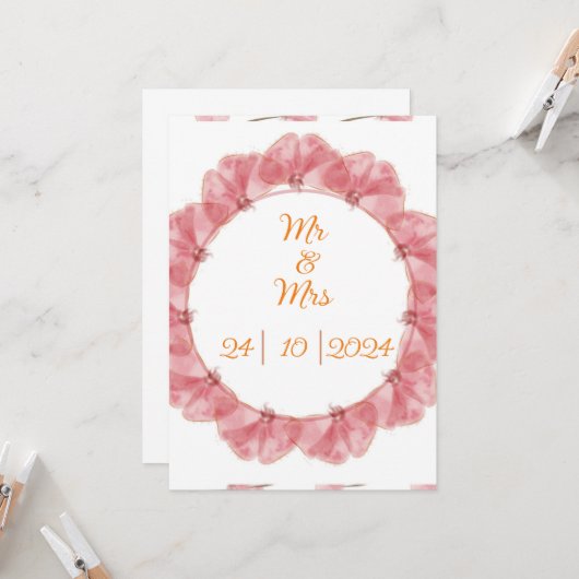 Weddenschap Kaart (Voorkant / Achterkant in situ)