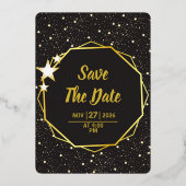 Weddenschap Kaart Gold Luxury Gold Foil (Achterkant)