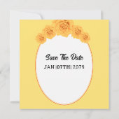 Weddenschap Kaart vierkant Gatefold Design (Achterkant)