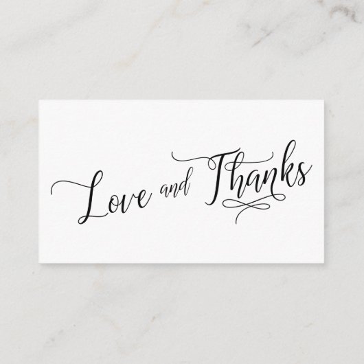 Weddenschap-kaartjes voor cadeau met elegant informatiekaartje (Achterkant)