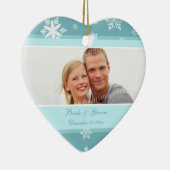 Weddenschap kerstversiering keramisch ornament (Rechts)