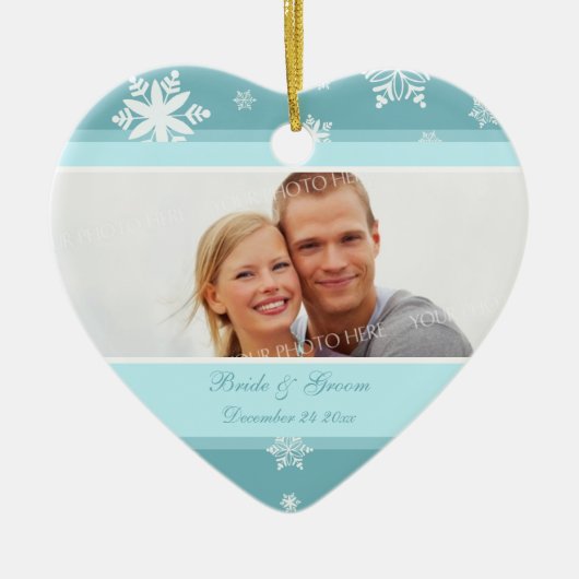 Weddenschap kerstversiering keramisch ornament (Voorkant)