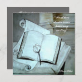 Weddenschap Klassiek ontwerp Kaart (Voorkant / Achterkant)