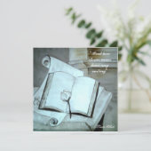 Weddenschap Klassiek ontwerp Kaart (Staand voorkant)