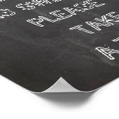 Weddenschap: liefde is lief, neem alsjeblieft een poster (Hoek)