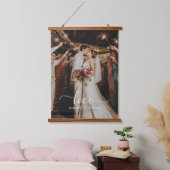 Weddenschap-liefdesscript Hangend Wandkleed (Slaapkamer)