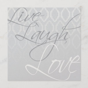 Weddenschap - Live - Laugh - Love Kaart