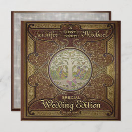 Weddenschap - Love Story Romantic Kaart