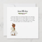 Weddenschap met Acorn elves Kaart (Achterkant)