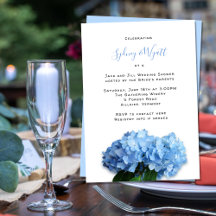 Weddenschap met blauw bloemen Jack n Jill Couples