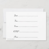 Weddenschap met een wijnbril en rode wijn kaart (Achterkant)