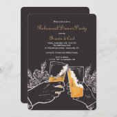 Weddenschap met feestdag kaart (Voorkant / Achterkant)