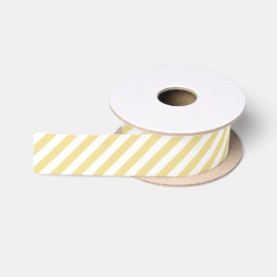 Weddenschap met Kerstmis Gold White Stripes Gift W Lint