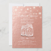 Weddenschap met Roos Gold Foil Kaart (Voorkant)