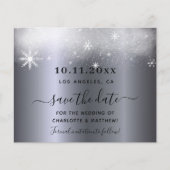 Weddenschap met zilveren sneeuw, met uitzondering  flyer (Voorkant)