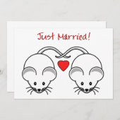Weddenschap Mice White Aankondiging (Voorkant / Achterkant)